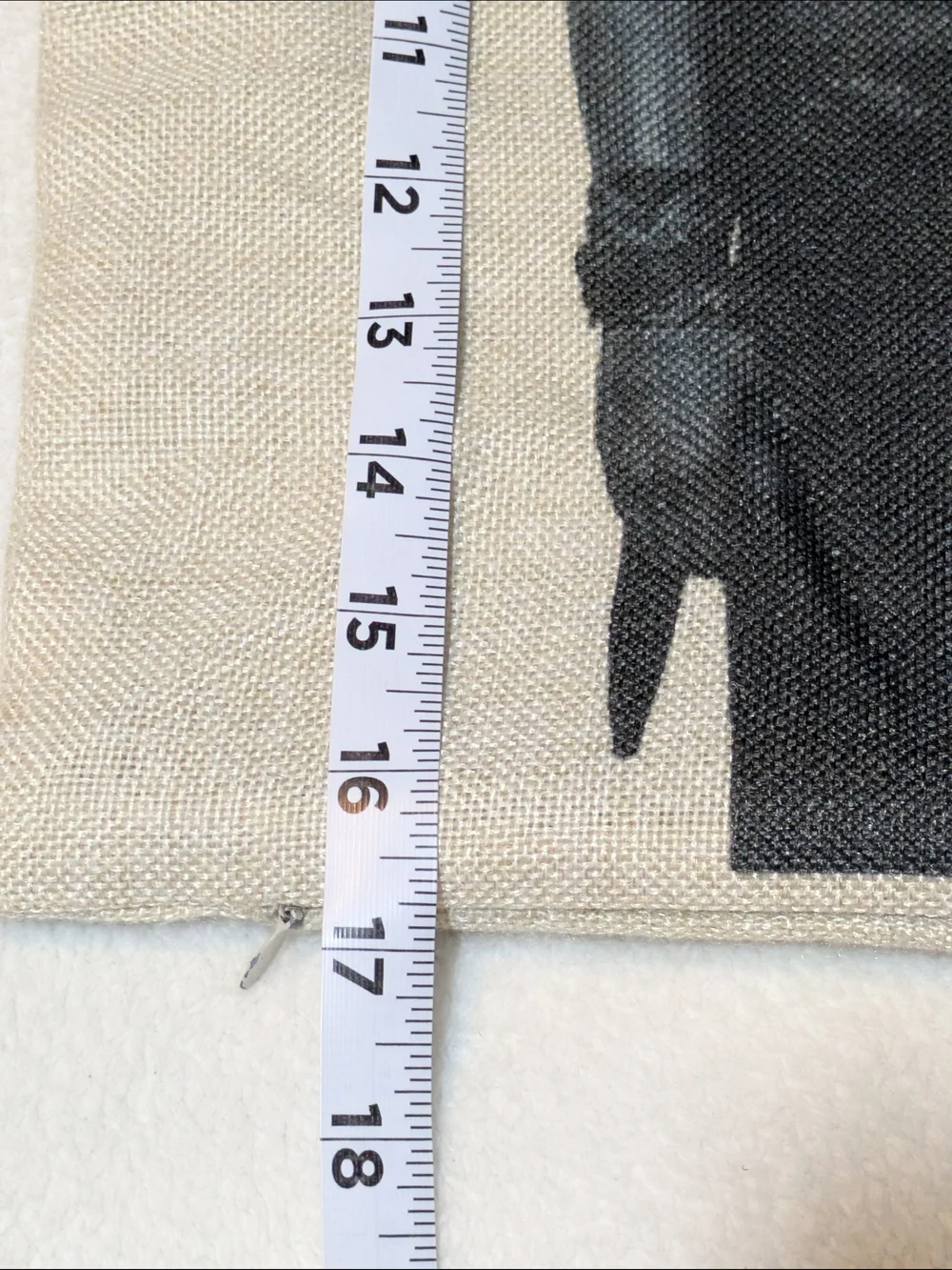 AMC The Walking Dead Glenn and Maggie Burlap Pillow Case | Single-Sided 17